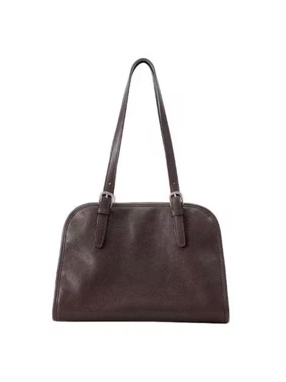 A Spacious Vintage Dark Brown Tote bag